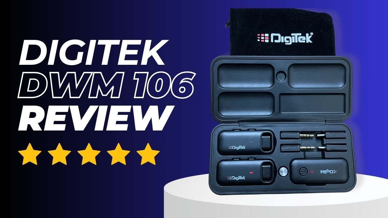 Digitek DWM 106 2-in-1 Microphone Review 2024