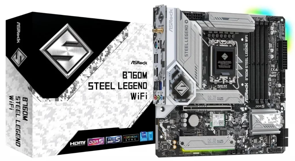 ASRock-B760M-Steel-Legend-WiFi-Motherboard