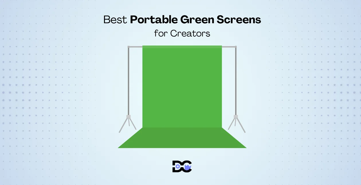 Best Portable Green Screens for Creators
