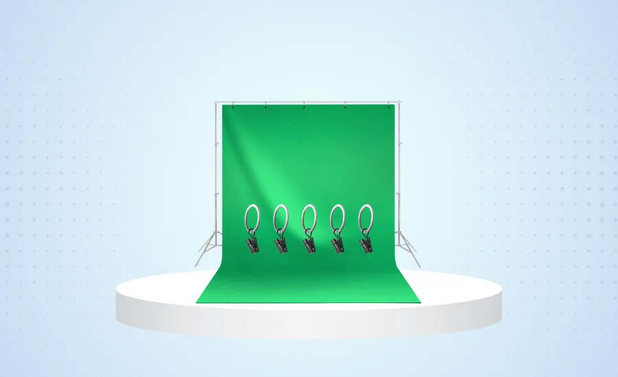 LimoStudio Green Backdrop