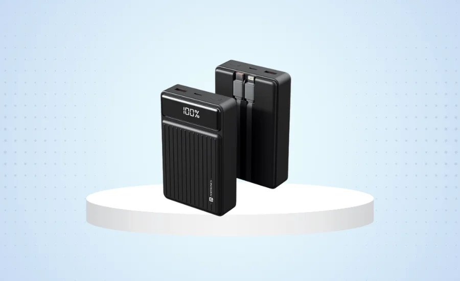 Portronics Black Luxcell Bind Mini 20k