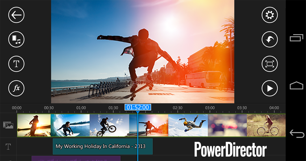 best video editing apps for Android 2019 powerdirector