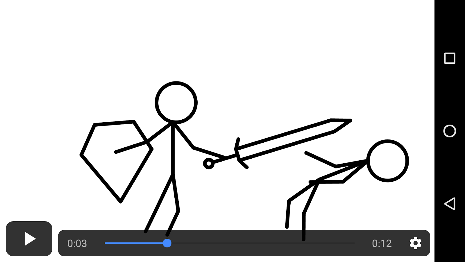 youtube best thing to use when making a stick figure animation