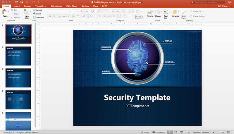 security-powerpoint-template