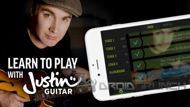 justin guitar droidcrunch