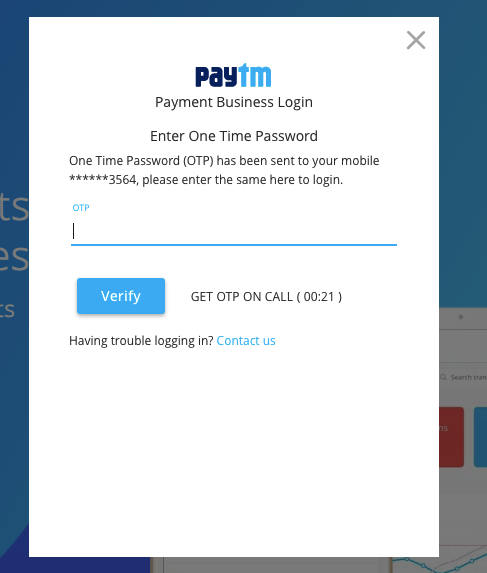 paytm merchant account setup