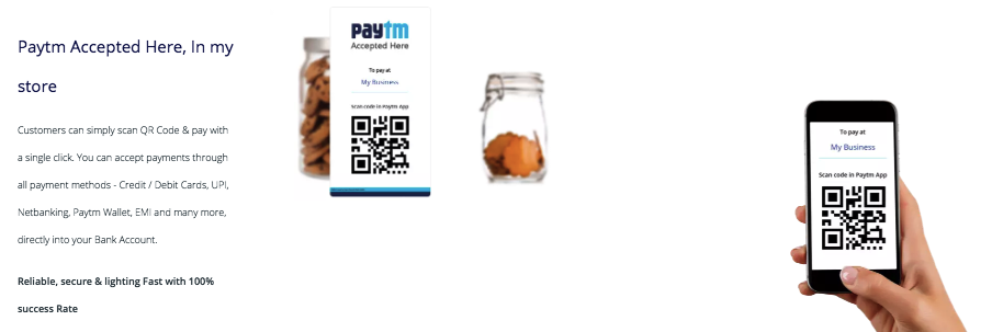 paytm qr code service offline 50k