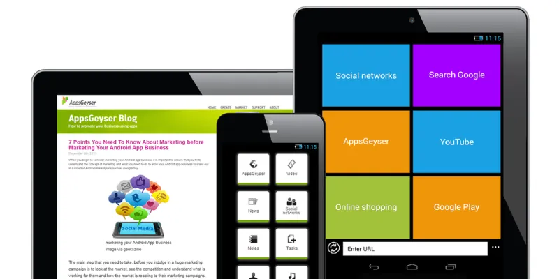 Appsgeyser App Builder