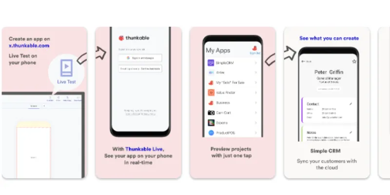 Thunkable App Builder
