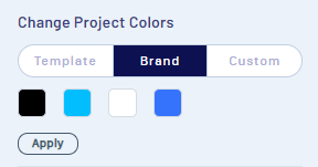 Invideo Branding Color