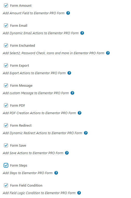 Elementor Pro Dynamic Form Extensions