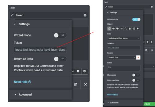 Dynamic Tokens Example