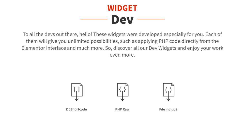 Dev Widgets Dynamic Content for Elementor