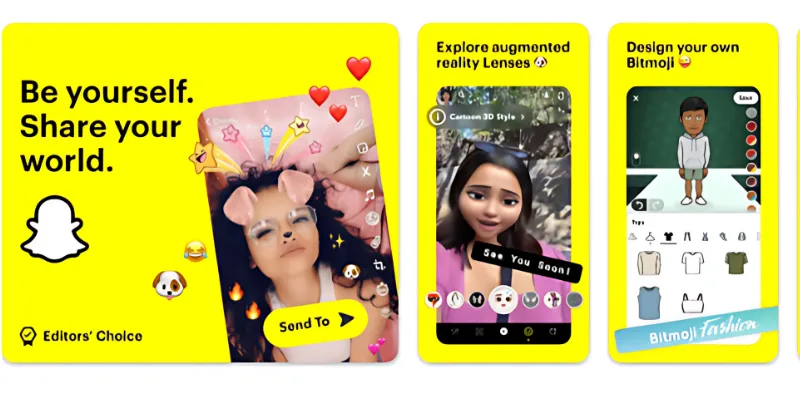 Snapchat best selfie camera App