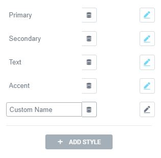 Elementor Global Design Settings