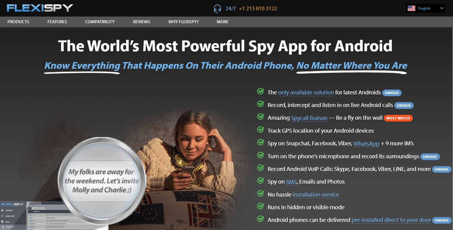 Flexispy Spy App for Android