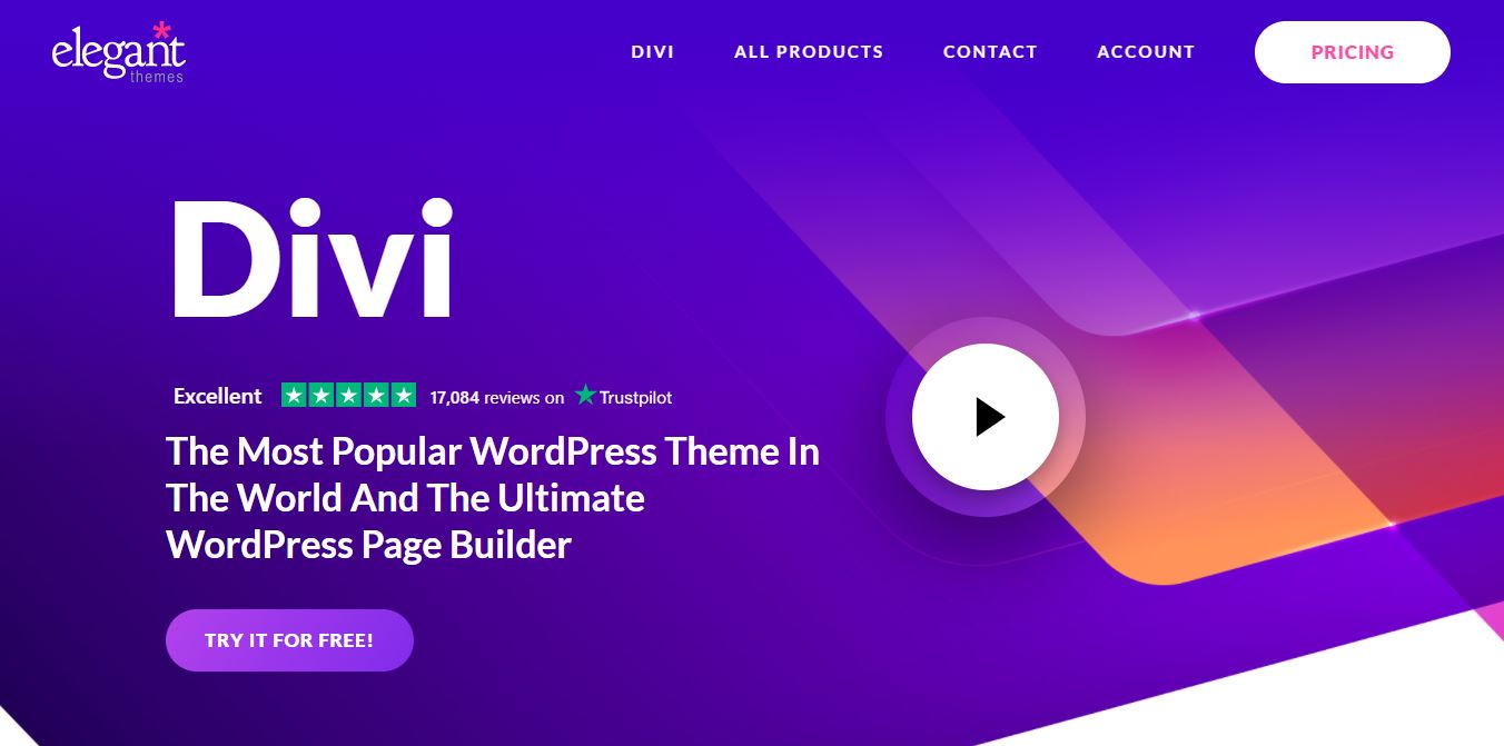 Divi Page Builder for WordPress by Elegantthemes