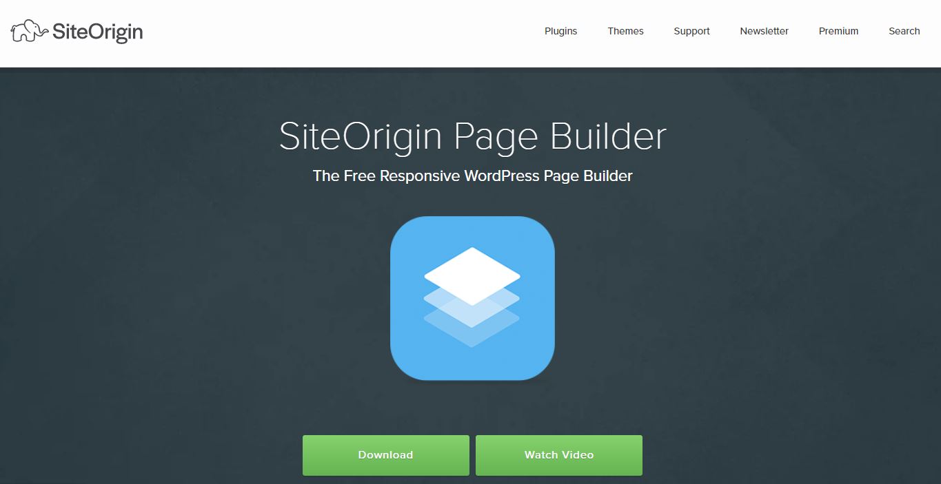 Siteorigin Page Builder for WordPress