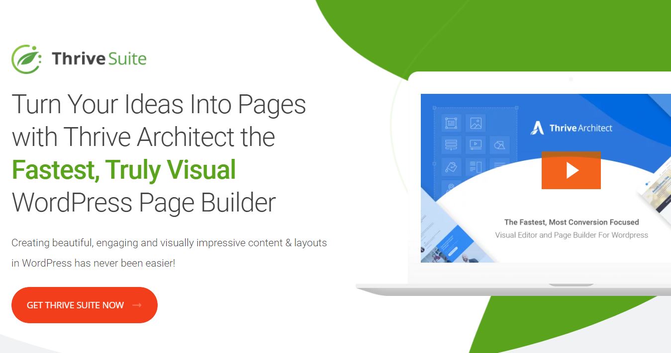 Thrive Architect WordPress Page Builder