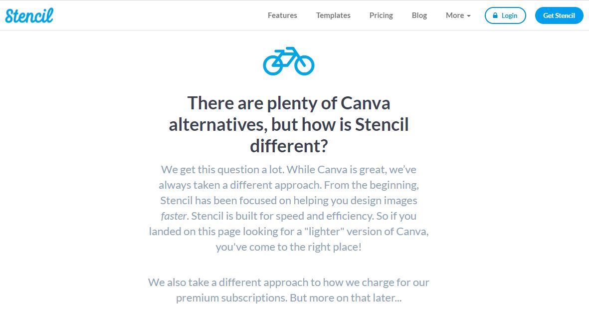 Stencil Graphic Designing software vs Canva