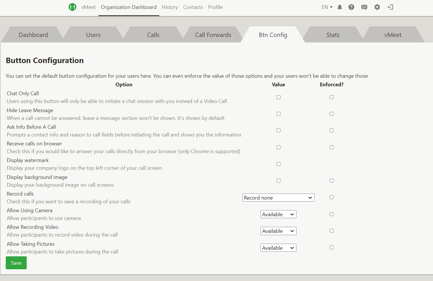 11sight Organization Dashboard