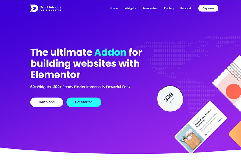 Droit Addons for Elementor WordPress Plugin Review