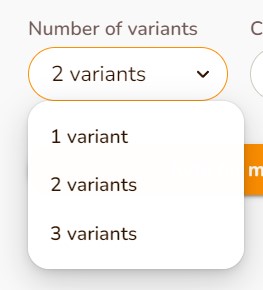 Rytr Number of Output Variants