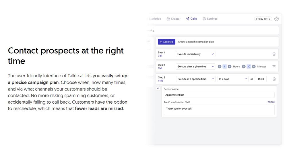 Talkie.ai Outbound Campaigns Use Cases