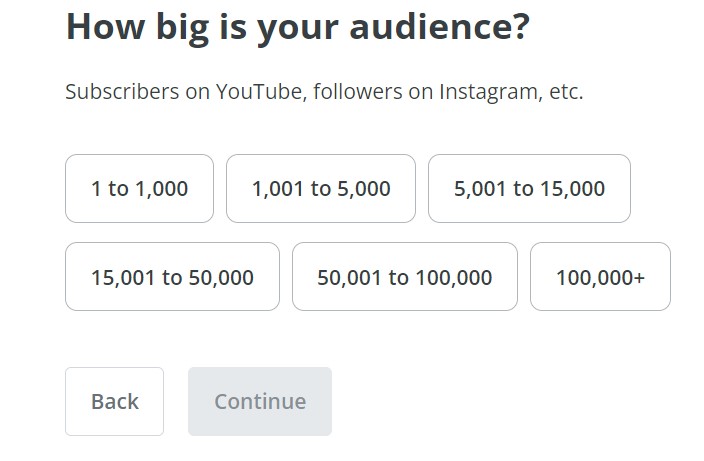 Convertkit Audience Size