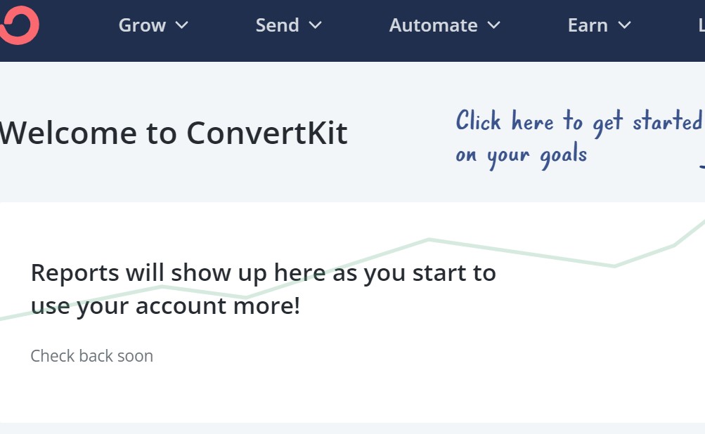 Convertkit Dashboard