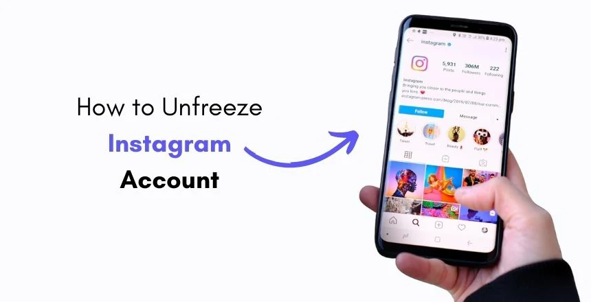 How to Unfreeze Instagram Account - (October 2023)