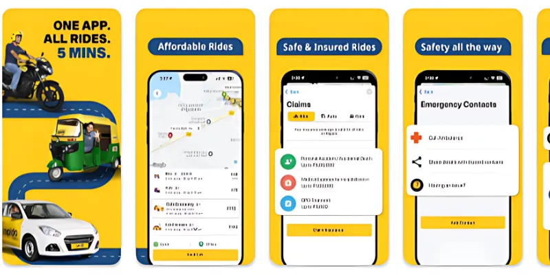 Rapido Best Taxi Booking Apps in India for Android