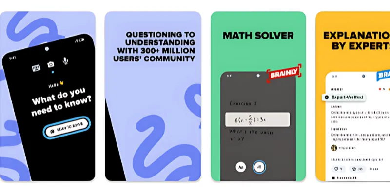 Brainly Best Math Solving Apps for Android Smartphones