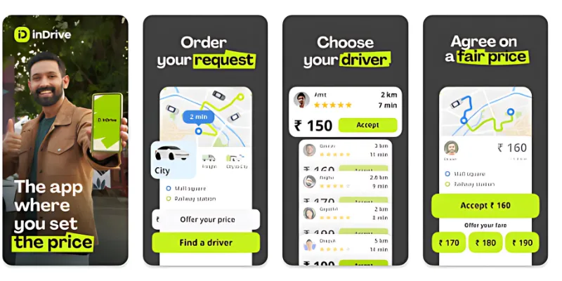 Indrive Best Taxi Booking Apps in India for Android