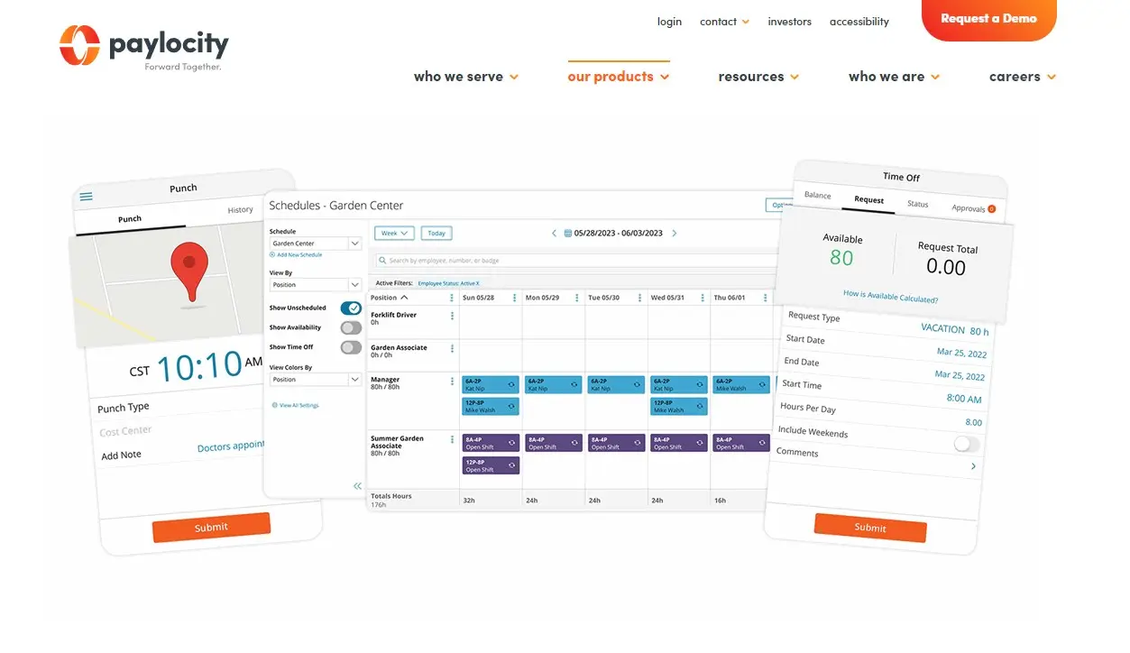 Paylocity Time Tracking Solution