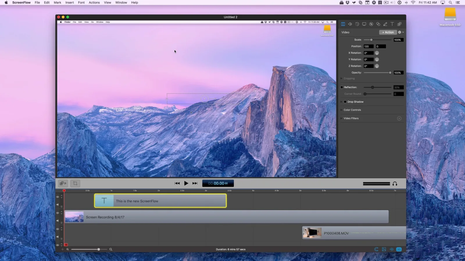 Screenflow Screen Recording Software for Mac