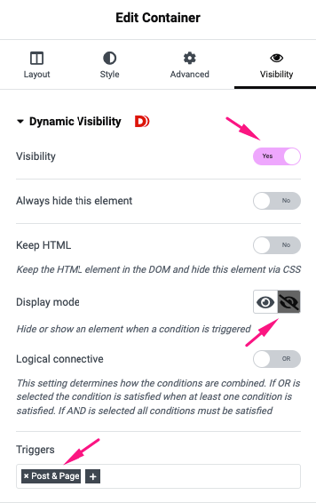 Visibility Settings to Hide Section if ACF Field is Empty