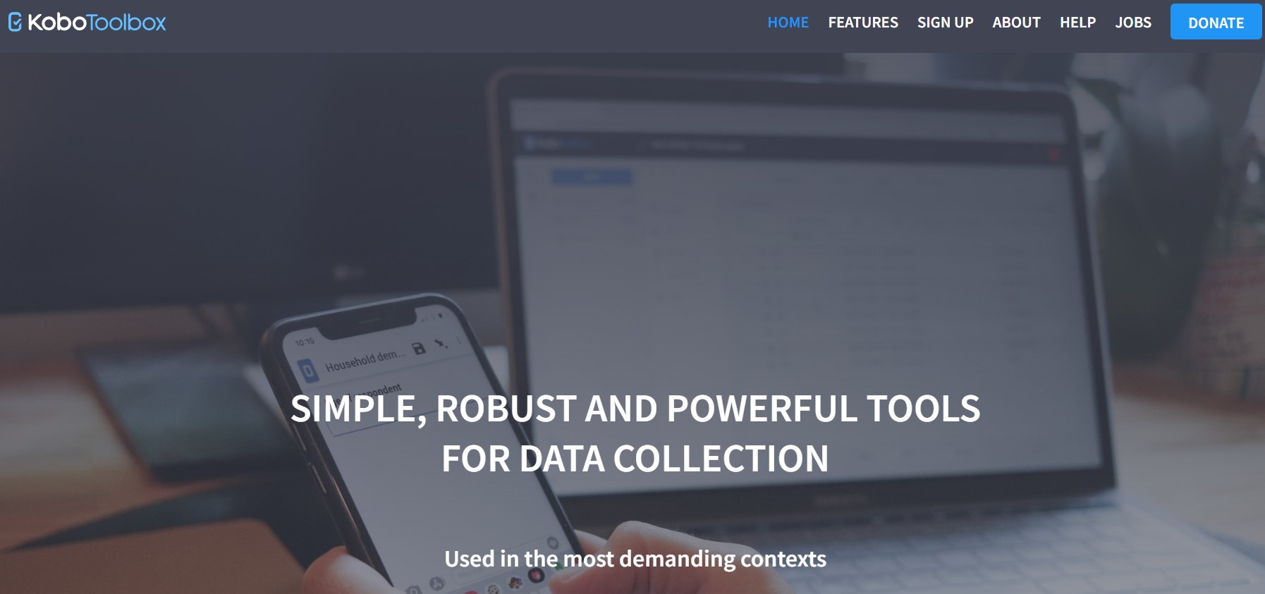 Kobo toolbox data collection tool