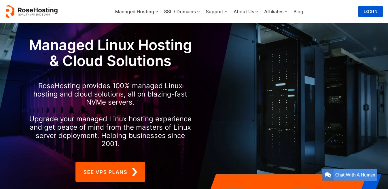 RoseHosting Website