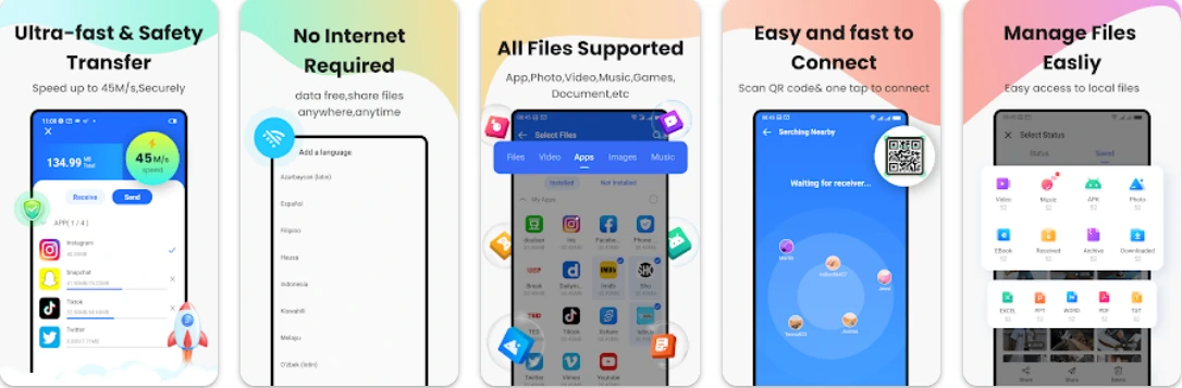 Best File-Sharing App XShare - Transfer & Share all