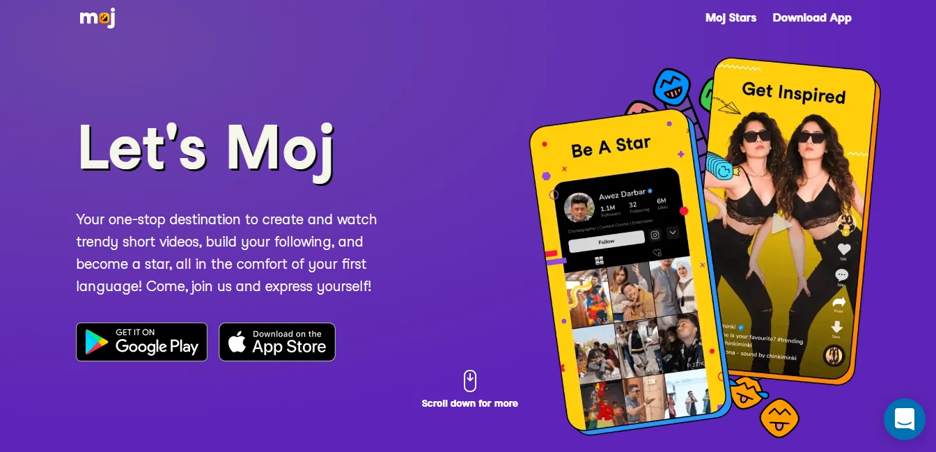 Best Short Video App Moj