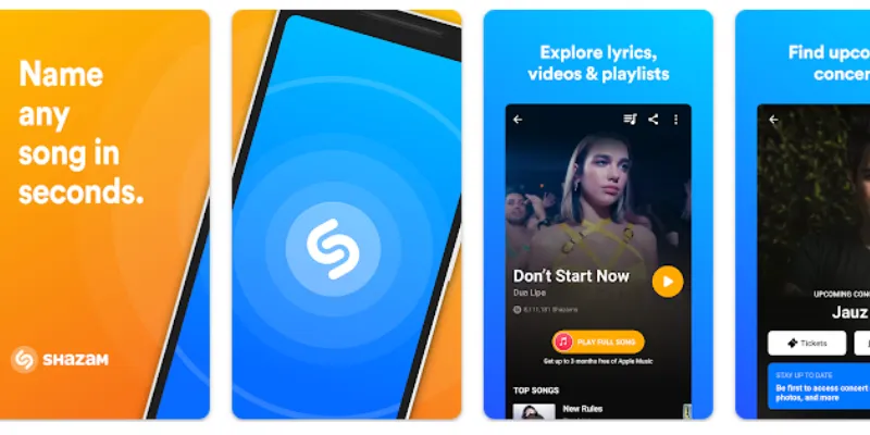 Shazam Lyrics Apps