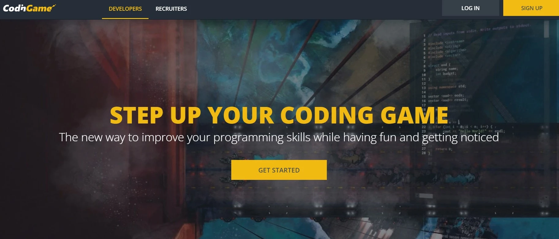 Codingame fun way to practice programming