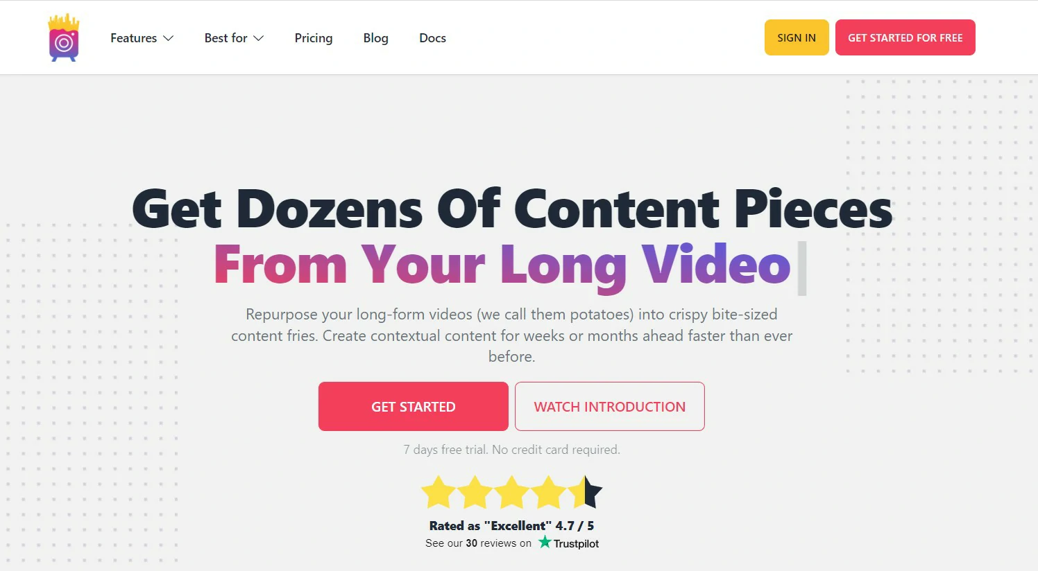 Contentfries Video Generation Software