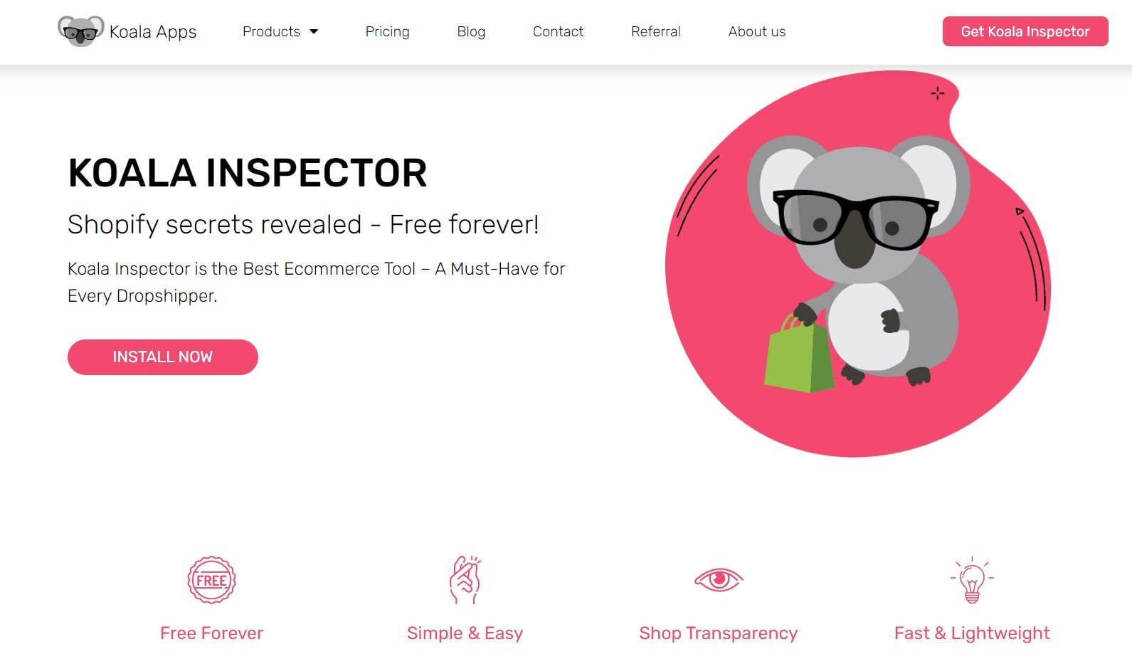 Koala inspector dropshipping software 