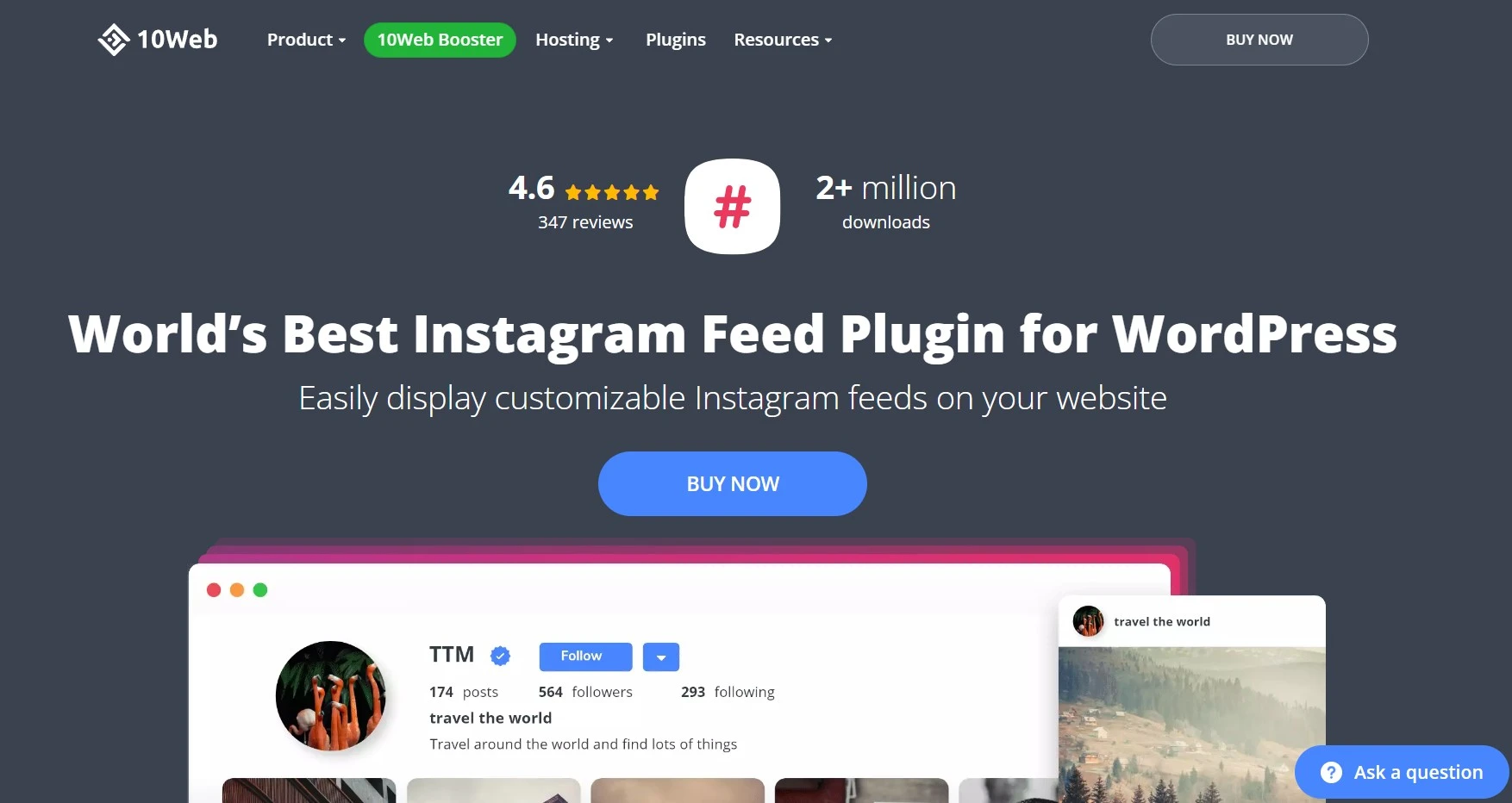 10web social photo feed plugin for wp