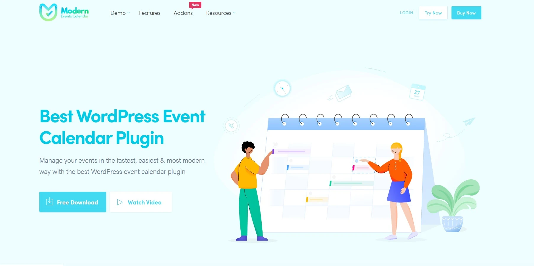 Modern events calendar wp event calendar plugin