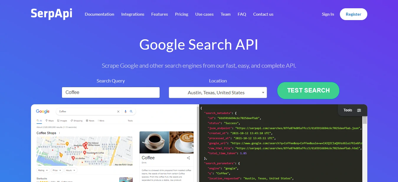 Best SERP APIs SerpApi