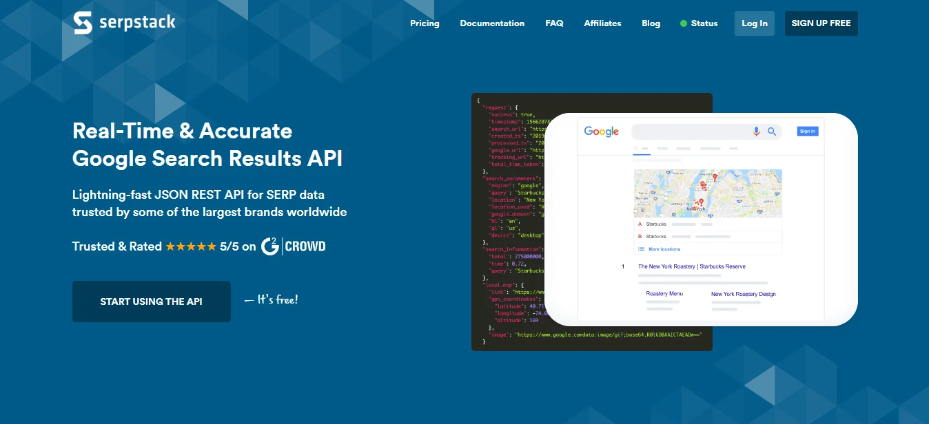 Best SERP APIs Serpstack