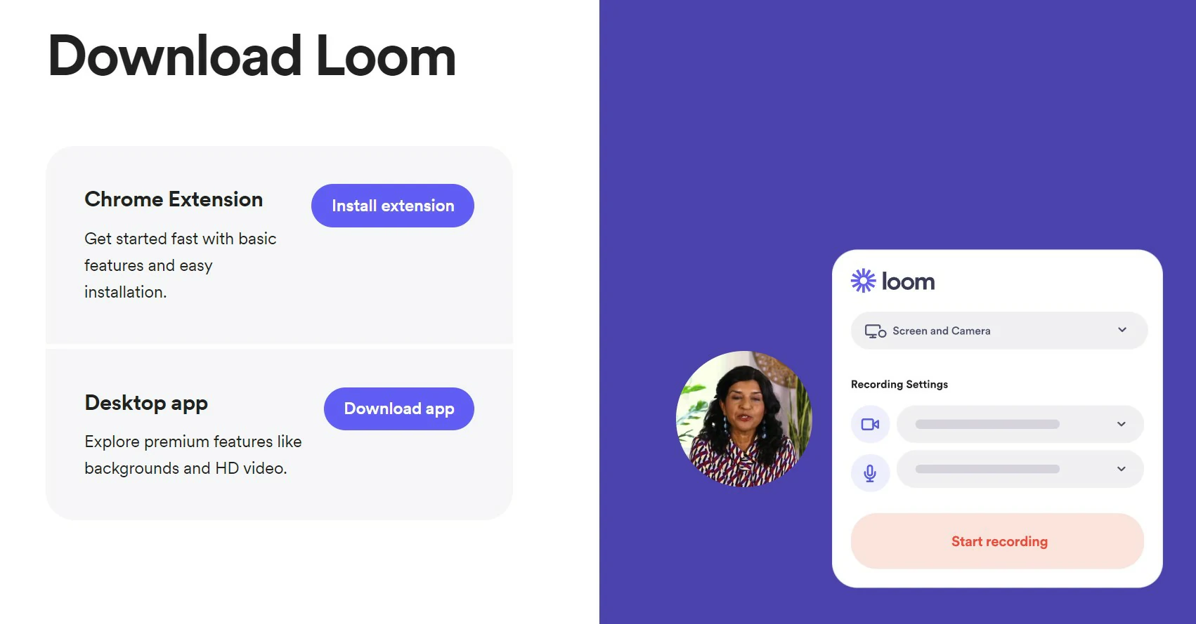 Download Loom Screen Recording App